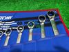Ảnh thu nhỏ Cờ lê vòng miệng 12 cái hệ mét Kingtony 122A12MRN 8-24mm 4