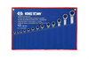 Ảnh thu nhỏ Bộ Cờ Lê Vòng Miệng 14 Cái Hệ Mét Kingtony 122A14MR 8-24mm 1