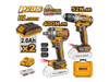 Ảnh thu nhỏ Bộ Combo Máy Khoan & Máy Siết Bu Lông Dùng Pin 20V INGCO CKLI20271 1