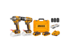 Ảnh thu nhỏ Bộ Combo Máy Khoan & Máy Siết Bu Lông Dùng Pin 20V INGCO CKLI20271 2