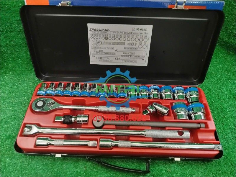 Bộ tuýp 25 chi tiết Crossman 99-055C - hình ảnh sản phẩm thực tế 4