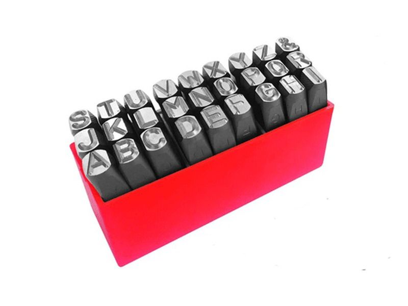 Bộ Đóng Chữ Xuôi 12mm Hiệu YOUNG CYCLE YC-601-12.0 - hình ảnh sản phẩm thực tế 1