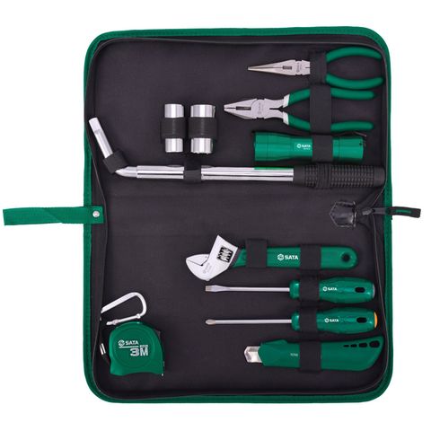 Bộ Dụng Cụ 11 Chi Tiết Dùng Cho Ô Tô SATA 06011 Chính Hãng