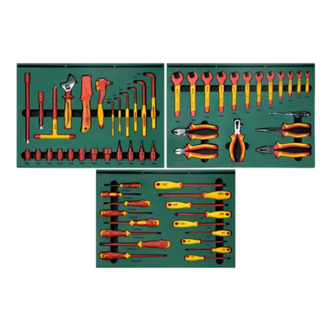 Bộ Dụng Cụ Bảo Dưỡng Xe Cầm Tay SATA 09935 59 Chi Tiết Cách Điện VDE