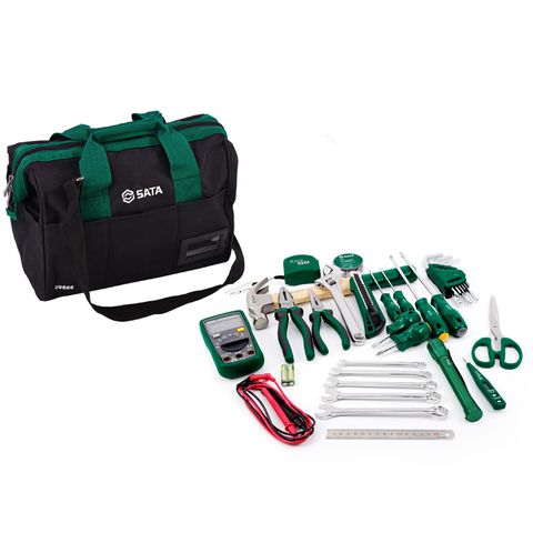 Bộ Dụng Cụ Sửa Chữa Điện 32 Chi Tiết SATA 09556 Chính Hãng
