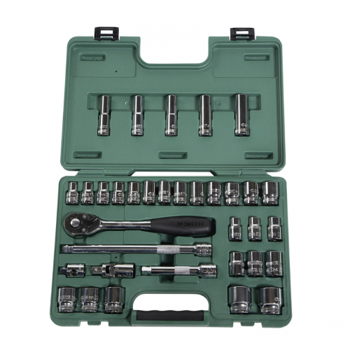 Bộ Dụng Cụ Cầm Tay SATA 09945 34 Chi Tiết 1/2 Inch Chính Hãng - hình ảnh sản phẩm thực tế 1
