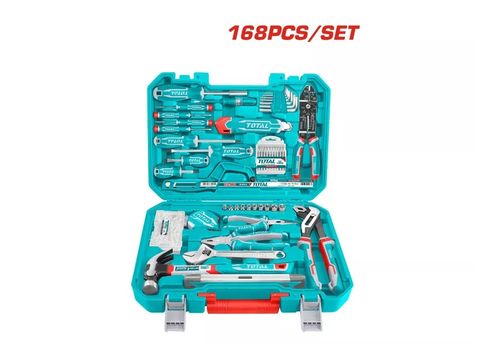 Bộ Dụng Cụ Gồm 168 Chi Tiết Total THKTHP21686