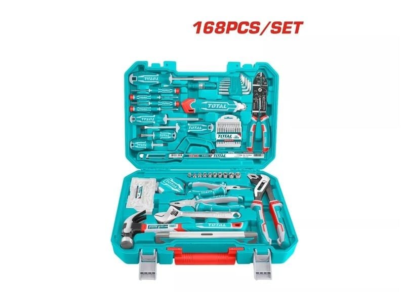 Bộ Dụng Cụ Gồm 168 Chi Tiết Total THKTHP21686