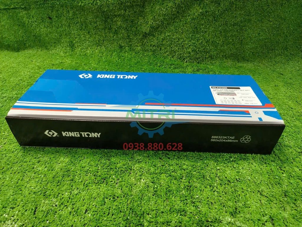 Bộ Tuýp 23 Chi Tiết Hệ Mét Kingtony 6323MR 3/4 Inch Chính Hãng Có Sẵn Tại Minh Triết - hình ảnh sản phẩm thực tế 18