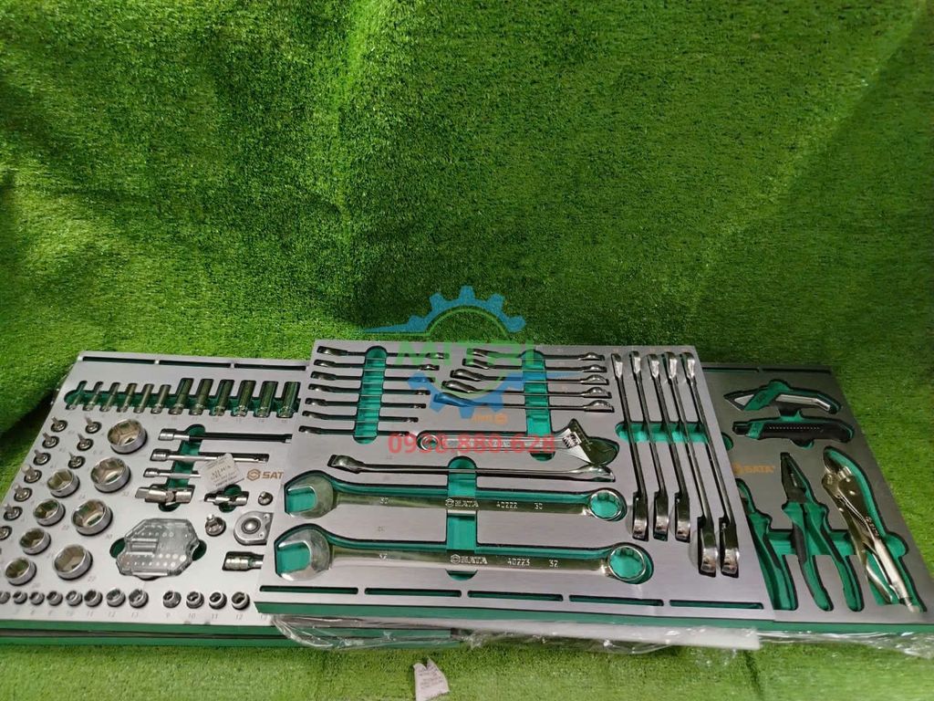Bộ Dụng Cụ 176 Chi Tiết SATA 09950 Chính Hãng Có Sẵn Tại Minh Triết - hình ảnh sản phẩm thực tế 1