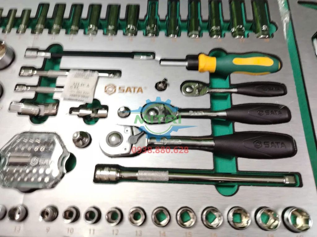 Bộ Dụng Cụ 176 Chi Tiết SATA 09950 Chính Hãng Có Sẵn Tại Minh Triết - hình ảnh sản phẩm thực tế 2