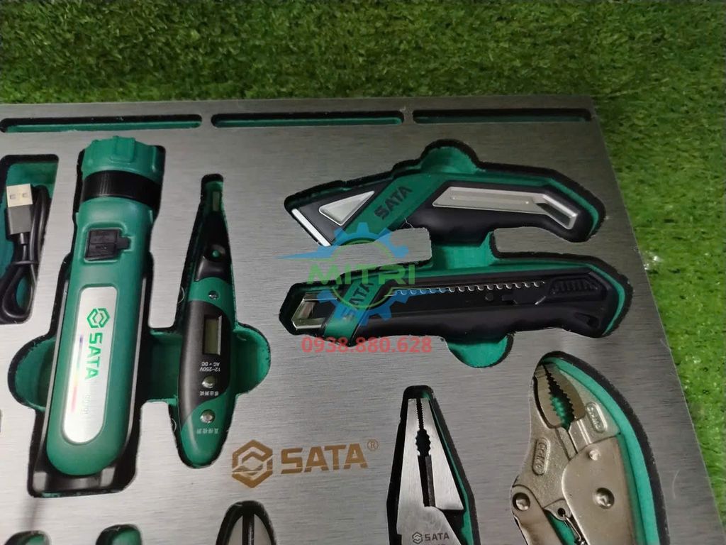 Bộ Dụng Cụ 176 Chi Tiết SATA 09950 Chính Hãng Có Sẵn Tại Minh Triết - hình ảnh sản phẩm thực tế 9