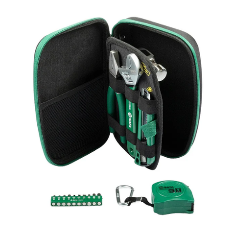Bộ Dụng Cụ Sửa Chữa Cơ Bản 17 Chi Tiết SATA 06002A Chính Hãng