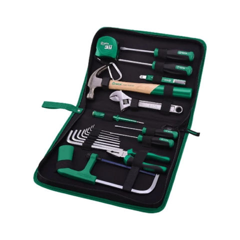Bộ Dụng Cụ Sửa Chữa Cơ Bản 19 Chi Tiết SATA 04110 Chính Hãng