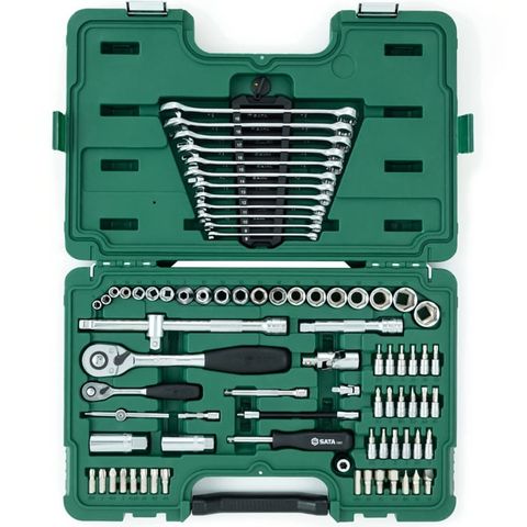 Bộ Dụng Cụ Sửa Chữa Cơ Khí Ô Tô 80 Chi Tiết SATA 09518 Chính Hãng