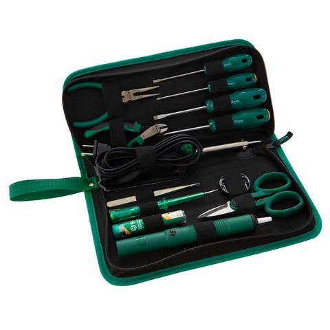Bộ Dụng Cụ Sửa Chữa Điện 13 Chi Tiết SATA 03710 Chính Hãng