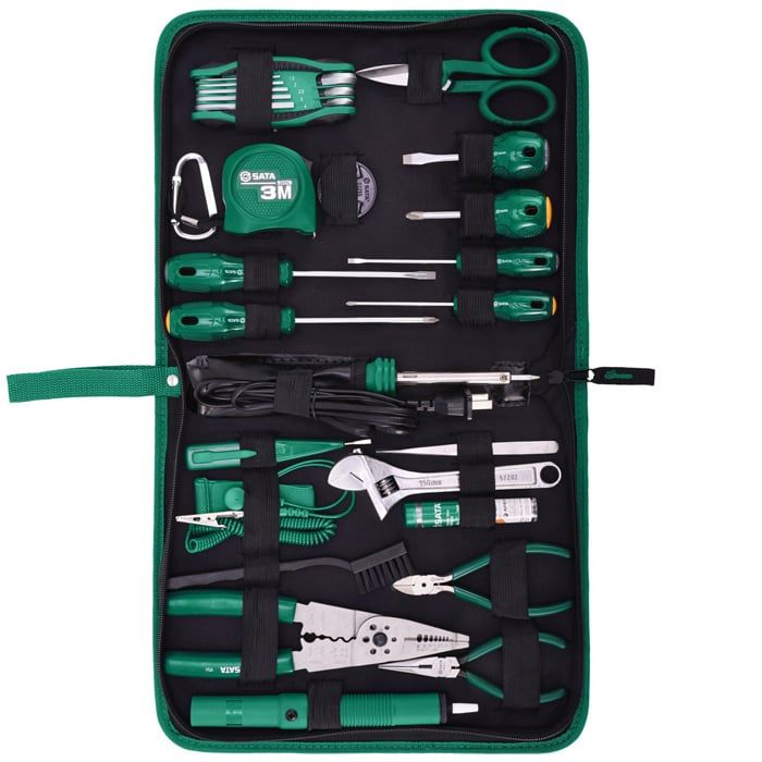 Bộ Dụng Cụ Sửa Chữa Điện SATA 03760 Chính Hãng Đa Năng - hình ảnh sản phẩm thực tế 1