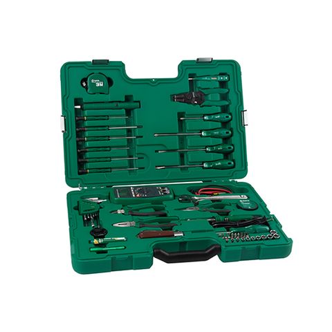 Bộ Dụng Cụ Sửa Chữa Điện 56 Chi Tiết SATA 09535 Chính Hãng