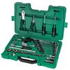 Ảnh thu nhỏ Bộ Dụng Cụ Sửa Chữa Ô Tô 56 Chi Tiết SATA 09509 Chính Hãng 1