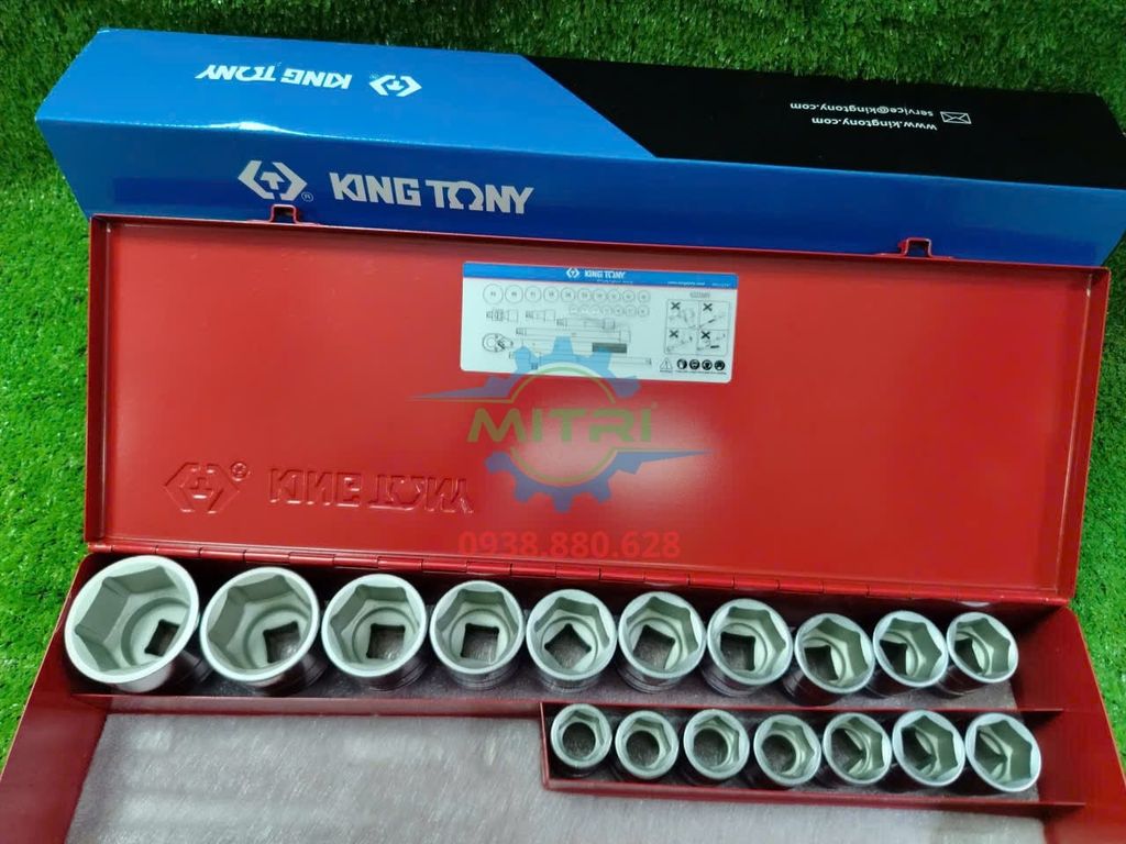 Bộ Tuýp 23 Chi Tiết Hệ Mét Kingtony 6323MR 3/4 Inch Chính Hãng Có Sẵn Tại Minh Triết - hình ảnh sản phẩm thực tế 7