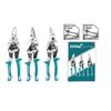 Ảnh thu nhỏ Bộ kéo cắt tôn mũi nhọn 3 chi tiết Total THT520106K 1