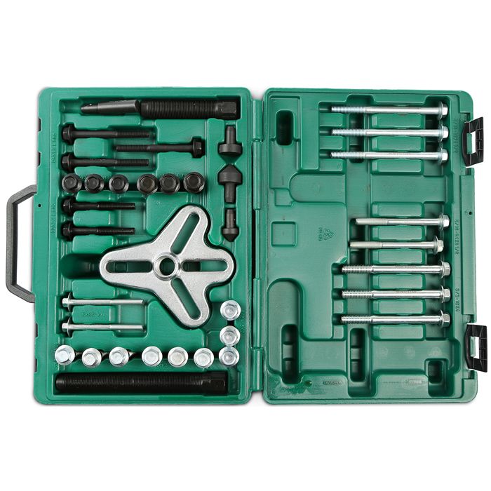 Bộ Kéo Khuôn 37 Chi Tiết SATA 09712 Chính Hãng - hình ảnh sản phẩm thực tế 1