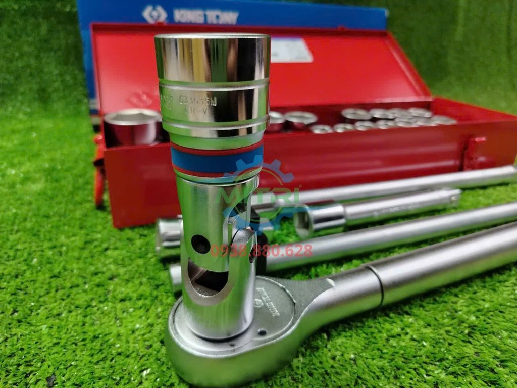 Bộ Tuýp 23 Chi Tiết Hệ Mét Kingtony 6323MR 3/4 Inch Chính Hãng Có Sẵn Tại Minh Triết - hình ảnh sản phẩm thực tế 5