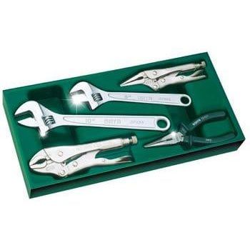 Bộ Khay Cờ Lê Tự Động Và Kìm Sata 09909A 5 Chi Tiết - hình ảnh sản phẩm thực tế 1