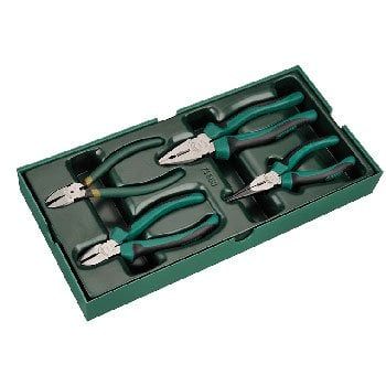 Bộ Kìm 4 Chi Tiết SATA 09912A Chính Hãng Đài Loan - hình ảnh sản phẩm thực tế 1