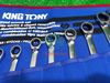 Ảnh thu nhỏ Cờ lê vòng miệng 12 cái hệ mét Kingtony 122A12MRN 8-24mm 5