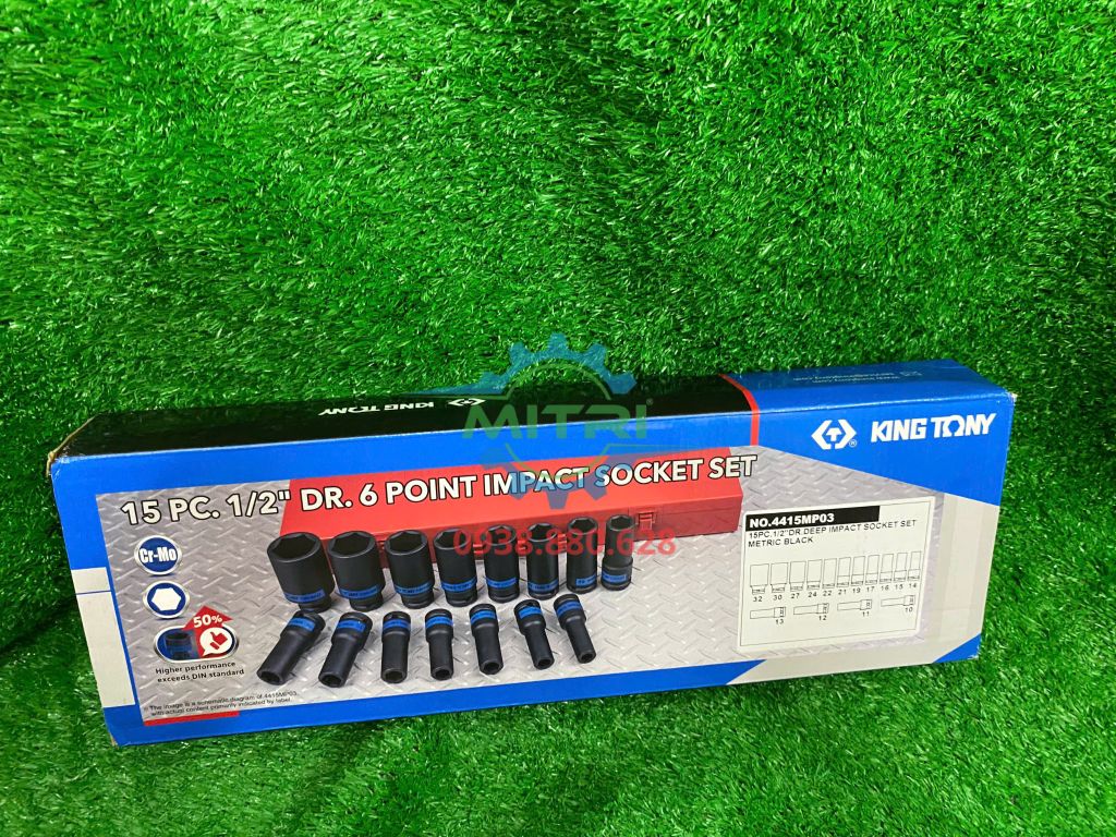 1/2″ Bộ lục giác 15 chi tiết Kingtony 4415MP03 - hình ảnh sản phẩm thực tế 4