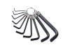 Ảnh thu nhỏ Bộ lục giác 10 cây vĩ (sò 10) 1.5, 2, 2.5, 3, 4, 5, 5.5, 6, 8,10 mm LG đen Cetury 1
