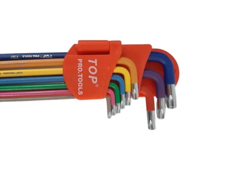 Bộ lục giác 9 cây bông mai MÀU Top LU-9CMAUBM - hình ảnh sản phẩm thực tế 1