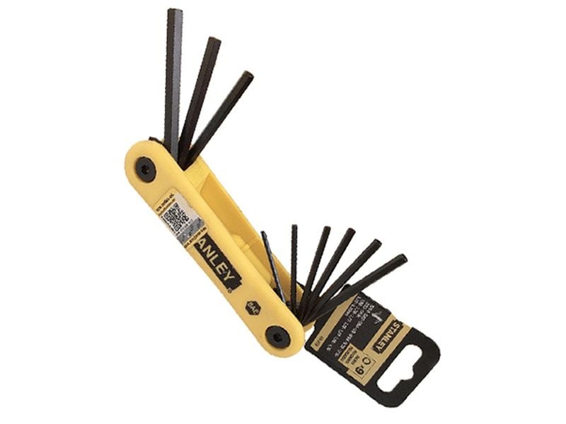 Bộ lục giác 9 cây hệ inch Stanley 69-259-22