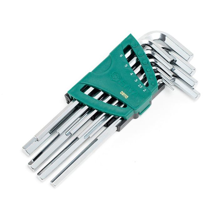 Bộ Lục Giác Đầu Bằng Dài SATA 09110 10 Chi Tiết Hệ Mét - hình ảnh sản phẩm thực tế 1