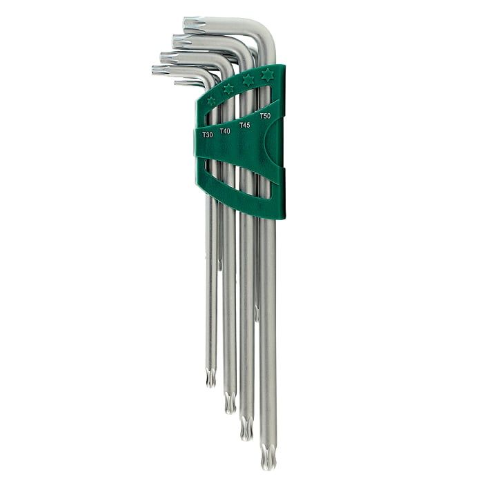 Bộ lục giác sao đầu bi 9 chi tiết Sata 09716 - hình ảnh sản phẩm thực tế 1