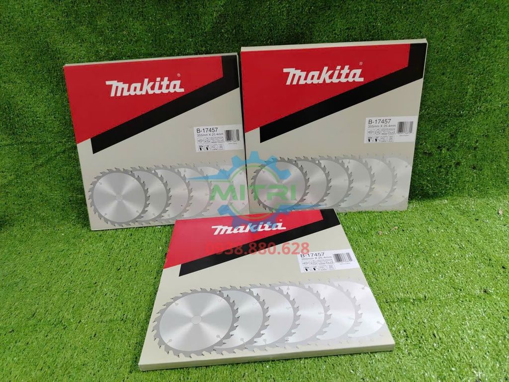 Lưỡi Cắt Gỗ Hợp Kim 60 Răng Makita B-17457 Chính Hãng Có Sẵn Tại Minh Triết - hình ảnh sản phẩm thực tế 6