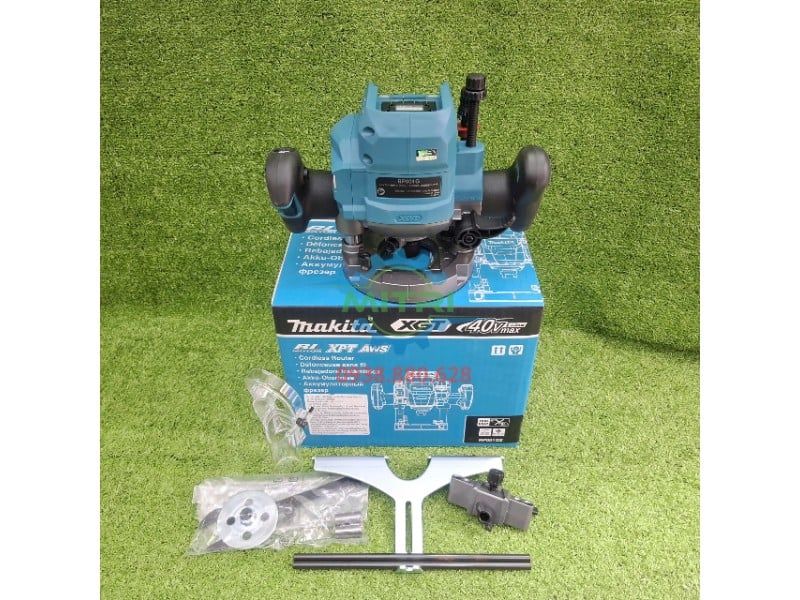 Máy Phay Dùng Pin Makita RP001GZ 40V Max Chính Hãng – Bộ 2 Pin 40V Max Và 1 Sạc - hình ảnh sản phẩm thực tế 6