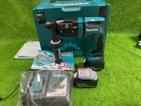 Máy Khoan Bê Tông Dùng Pin 18V Makita DHR182RTJ Chính Hãng Có Sẵn Tại Minh Triết