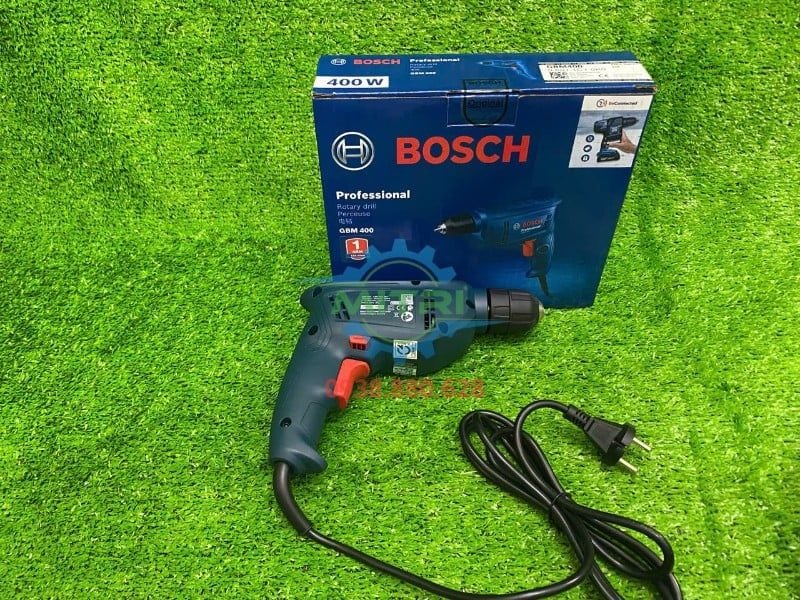 Máy Khoan Bosch GBM 400 Chính Hãng 400W - hình ảnh sản phẩm thực tế 2