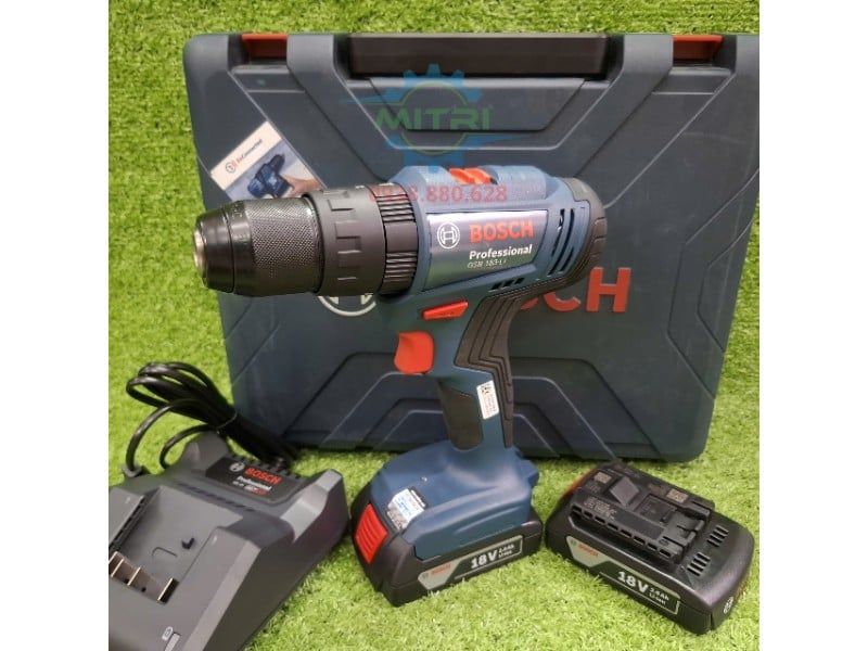 Máy Khoan Bosch GSB 183-LI 18V Chính Hãng Bộ 2 Pin - hình ảnh sản phẩm thực tế 7