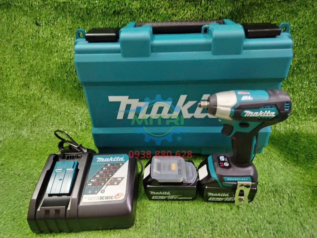 Máy Siết Bu Lông Dùng Pin 18V Makita DTW180RFE Chính Hãng Có Sẵn Tại Minh Triết - hình ảnh sản phẩm thực tế 1