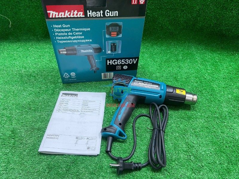 Máy Thổi Hơi Nóng Makita HG6530V Chính Hãng – 2000W, LCD - hình ảnh sản phẩm thực tế 3