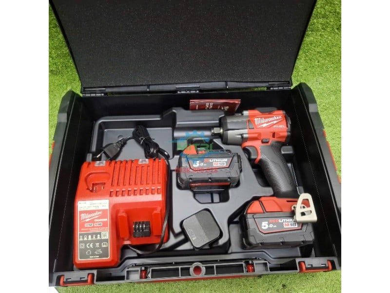Milwaukee M18 FMTIW2F12-502X Chính Hãng – Máy Siết Bu Lông 18V, 881Nm, 2 Pin 5.0Ah - hình ảnh sản phẩm thực tế 2