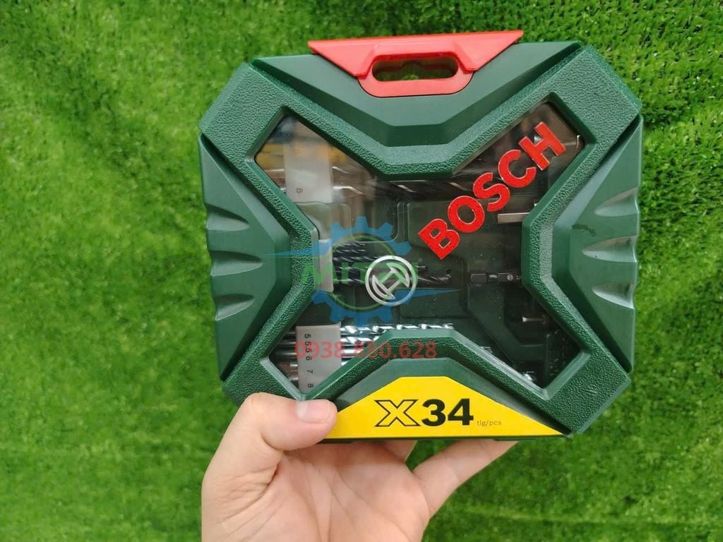 Bộ Mũi Khoan Và Vặn Vít Bosch X-Line 34 Chi Tiết (2607010608) Chính Hãng - hình ảnh sản phẩm thực tế 1