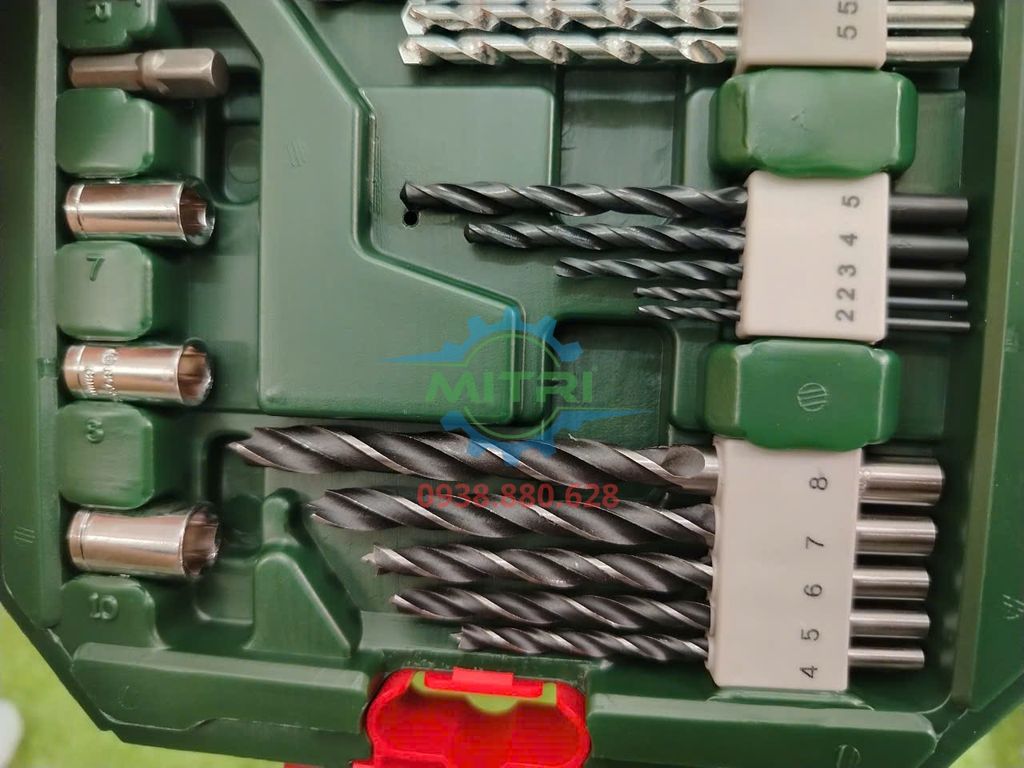 Bộ Mũi Khoan Và Vặn Vít Bosch X-Line 34 Chi Tiết (2607010608) Chính Hãng - hình ảnh sản phẩm thực tế 5