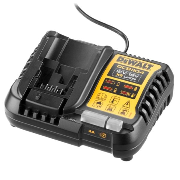 Bộ sạc pin 10.8-18V Dewalt DCB1104-B1 - hình ảnh sản phẩm thực tế 1
