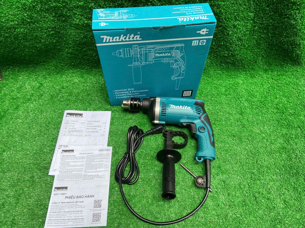 Máy Khoan Búa Makita HP1630 710W Chính Hãng – Giá Tốt - hình ảnh sản phẩm thực tế 6