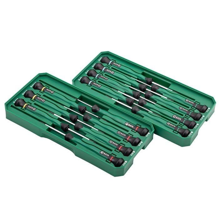 Bộ Tua Vít Điện Tử 15 Cây SATA 09317 Chính Hãng Đa Năng Cho Kỹ Thuật Viên - hình ảnh sản phẩm thực tế 1