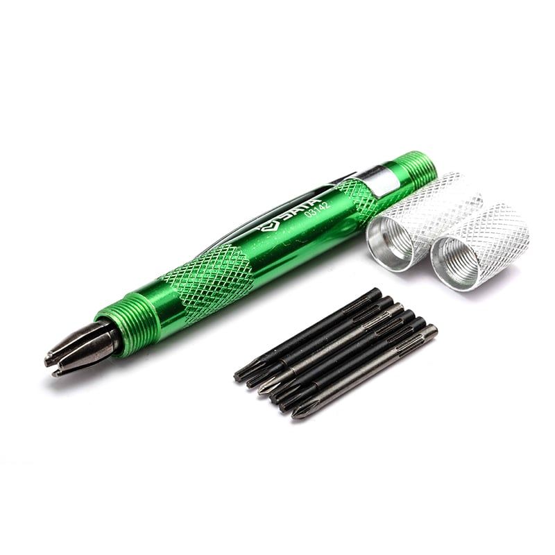 Bộ Tuốc Nơ Vít Điện Tử 6 Món Sata 03142 Chính Hãng - hình ảnh sản phẩm thực tế 1